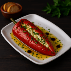 Γεμιστή Πιπεριά Φλωρίνης με Φέτα